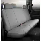 FIA SP85-12 GRAY Seat Protector Custom Rear Seat Cover - Bench Seat, Gray