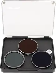Action Camera UV Filter, ND16 CPL Lens Filter Set with Storage Case for Action 3 4 5 Pro, Crafted from Optical Glass with Anti-Slip Design