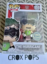 THE HURRICANE WWE FE 151 Funko Pop Vinyl New in Mint Box + Protector