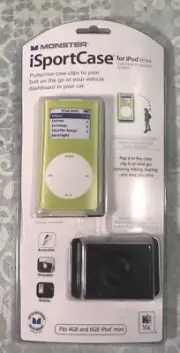 Monster iSportCase for iPod Mini Fits 4GB And 6GB iPod Mini 2005 New Sealed