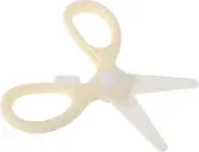Garneck Safe Portable Ceramic Scissors Cut Meat Noodles Fruit Essential Kitchen Tool Easy to Clean for Home Travel