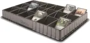 Ultra Pro Trading Card Sorting & Dealer Tray 18 Slot Black