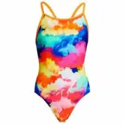 Funkita Cumulus Diamond Back Girls and Ladies Swimwear - Swimming Beachwear