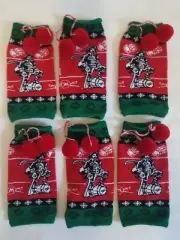 Captain Morgan Rum Holiday Christmas Bottle Sleeves Lot (6) New