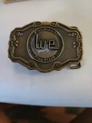 Vtg Hit Line Westmoreland Virginia Coal Belt Buckle Pine Branch Prep Plant #4