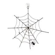 HALLOWEEN Stained Glass Spider Web Horror Gift Halloween Signs Spider Decor