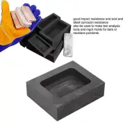 Square Graphite Ingot Mold Heat Resisting Energy Saving Graphite Crucible Mo WPD