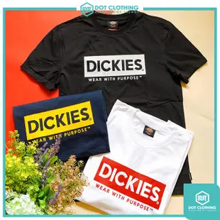 Dickies Box Tee 黑白 深藍黃 白紅 大字 方塊 方框 大LOGO 大寫 短T 韓國公司貨