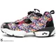 [27cm] 2016 限量登場 日本鞋舖 atmos x Reebok INSTA PUMP FURY OG NEON DIGI-CAMO PACK 黑彩虹 彩虹數位方格迷彩 充氣 慢跑鞋 (AR3806) !