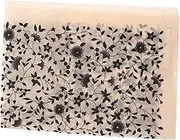 MOKKHNB 1 Sheet Cuttable Underglaze Transfer Paper Jingdezhen Ceramic Decal with Traditional Auspicious Flower Design for DIY Pottery Projects and Home Decor