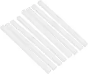 Kisangel 8Pcs Mini Mahjong Racks Shaped Holders for Travel Transparent Design for Easy Viewing for Mahjong Games for All Ages and Players with