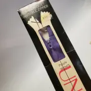 Unique Vintage Zipper Invisible 20" 22" Purple, Nice Pull