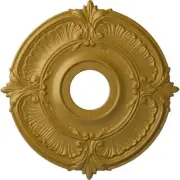 Ekena Millwork 18" x 5/8" x 4" Ceiling Medallion Attica Urethane Pharaohs Gold
