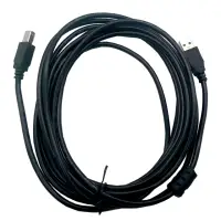 在飛比找momo購物網優惠-USB2.0 黑色印表機傳輸線 5米公對公(PCL-07-B