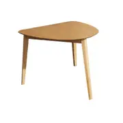 Wooden Small Compact Dining Table - Oak