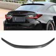 Carbon Fiber Rear Trunk Spoiler For Lexus RC200t RC300 RC350 F-Sport 2015-2021