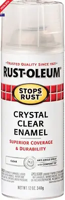 Rust-Oleum Stops Rust Spray 340g – Crystal Clear Protective Coating