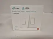 KASA SMART Wi Fi Dimmer Switch 3 Way Kit New Open Box