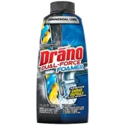 Drano Dual-Force Foamer Clog Remover, Commercial Line, 17 oz