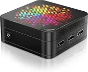 TUREWELL HSI Mini PC, Alder Lake N95 - Quad-Core 3.4GHz, 8GB DDR5 256GB SSD Mini Desktop Computer, WiFi 5/BT5.0/USB3.0/Gigabit Ethernet, Triple 4K Display Micro Computer for Home Office