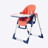 在飛比找樂天市場購物網優惠-寶寶餐椅兒童餐椅便攜可坐可躺寶寶椅嬰兒餐桌可折疊多功能嬰兒吃