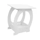 Small Bedside Table Storage Shelf Modern Home Decoration Multipurpose Coffee