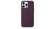 iPhone 16 Pro Max Silicone Case with MagSafe — Plum