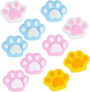 Angoily 10pcs Cat Erasers Portable Mini Erasers Cute Design for Students Lightweight and Decorative Stationery Supply for School and Office