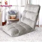Artiss Lounge Sofa Bed Floor Recliner Futon Chaise Folding Couch Chair Grey
