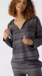O’Neill Rosarito Hoodie V Neck, Color Periscope, Women's Medium, New with tags