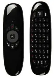 RT 100 2.4GHz USB 3-Axes G-Sensor Li-Ion Wireless Air Mouse & Keyboard Black