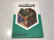 GUIDE TO FARMING MINECRAFT BOOK ,FREE POST, AS NEW MOJANG 1