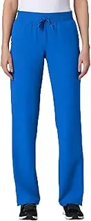 [Jaanuu] Xenos Women's 5-Pocket Classic Mid-Rise Scrub Pant