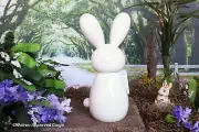 WILLIAMS-SONOMA BUNNY MILL -NWT- MAKE BLAH TABLE SERVICE COME TO A GRINDING HALT