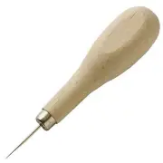 Craft Sha Leathercraft Hand Sewing Tool Round Hole Leather Stitching Scratch Awl