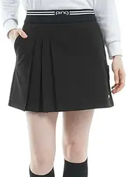 PING APPAREL(ピン アパレル) Pin Apparel 622-4234902 Women's Skirt (Stretch Cordura) / Golf, 010_Black, M