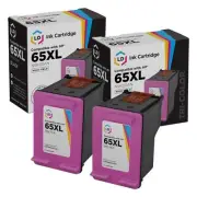 LD Replacement for HP 65XL N9K03AN High Yield Color Ink 2-Pack
