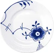 [ROYAL COPENHAGEN] 1017370 Blue Fluted Mega Plate Plate, Plate, 6.7 inches (17 cm), Wedding Gift, Gift