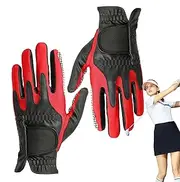 Waterproof Gloves - Golf Gloves | Weather Spann Glove | Left Hand Golf, Swing Trainer, Breathable for Men & Women Training Aids Left Hand for Improved Grip