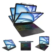 360° Rotating Keyboard for iPad Pro 12.9 Inch Compatible with iPad Pro 6th