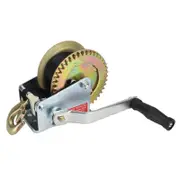 Sunrise Hand Winch 1200lbs (544kg) 8m Strap ZINC - SW1200