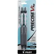 3 Pack Pilot Precise V5 Retractable Rolling Ball Pen, Extra Fine, Black 41972...