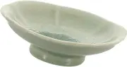 MOLUCKFU Ceramic Multi Function Dessert Plate for Snacks and Appetizers Elegant Six Design for Home Restaurant Bar Ktv for Serving Cakes Fruits and More