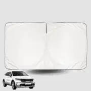 Windscreen Sun Shade for Kia® Sorento 2021-Current Universal Fit Window Visor UV Block