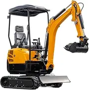 Hydraulic 2 Ton Mini Excavator – Powerful Crawler Digger for Agricultural, Construction & Landscaping Tasks