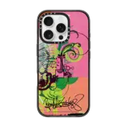 iPhone 16 Pro Impact Case RM Pink Pattern