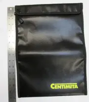 Lot of 2 Centimita Fireproof, Waterproof Safe Document/Money Pouch 15"x11"