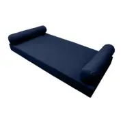 |SLIPCOVER ONLY|S5 Daybed Mattress Bolster Pillow Covers Knife Edge Crib AD101