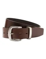 [Buckle] Australian Made Station Full Grain Leather Belt 38mm in Brown