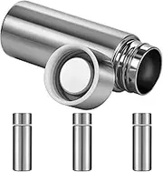 4 Pack Mini Stainless Steel Water Bottle, 120ml/4oz Small Purse Water Bottle, Portable Tiny Water Bottles, Pocket Slim Flask Keeps Drink Cold and Hot for Women Lunch Bag Coffee